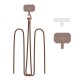 Tech-Protect C5S Rope Crossbody Strap Leash - Brown