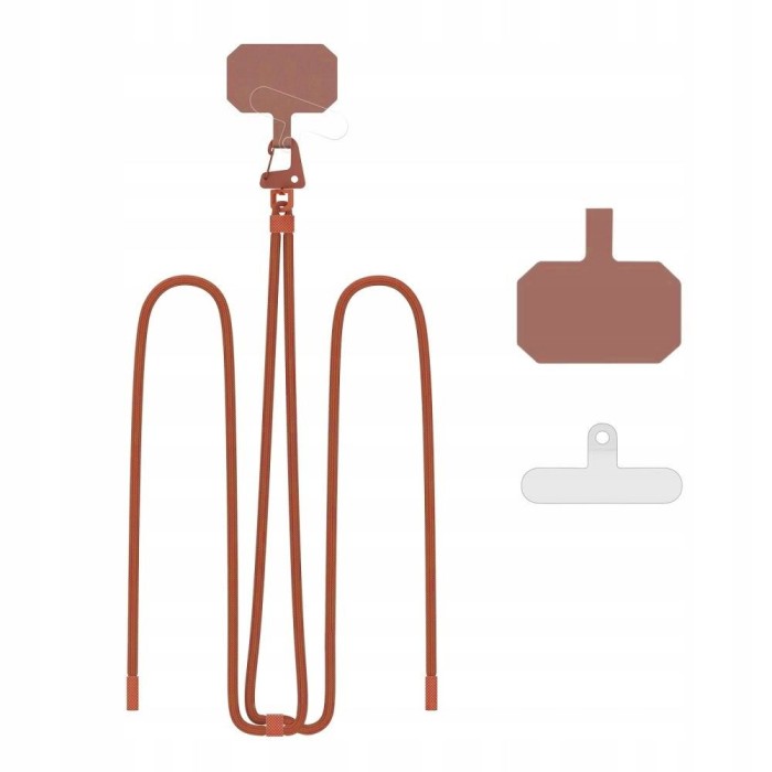 Tech-Protect C5S Rope Crossbody Strap Leash - Brown
