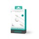 Joyroom 2 in 1 Lightning cable and inductive charger for Apple Watch 1.5m white (S-IW012)