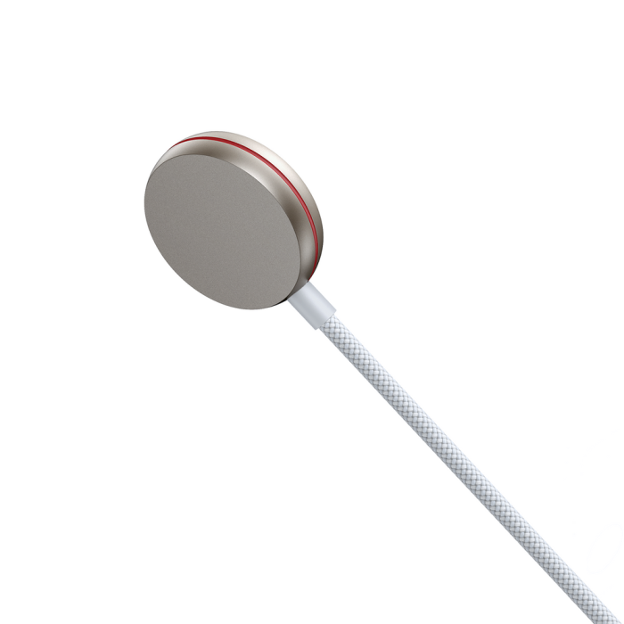 Joyroom 2 in 1 Lightning cable and inductive charger for Apple Watch 1.5m white (S-IW012)