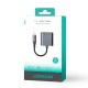 Joyroom SY-L01 Lightning to Lightning / 3.5 mm mini jack DAC adapter 2in1 - black