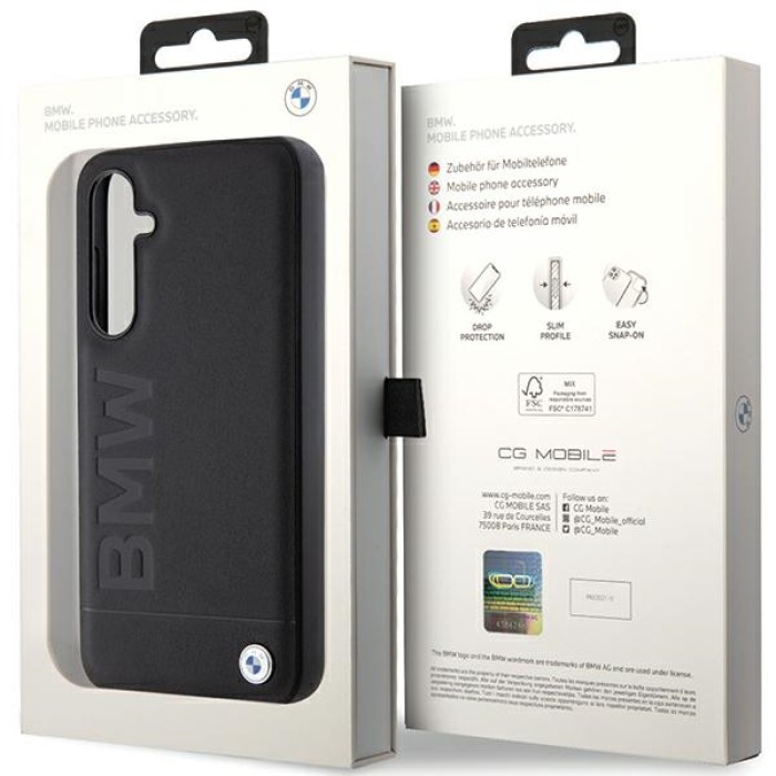 BMW BMHCS23FESLLBK S23 FE S711 black/black Leather Hot Stamp
