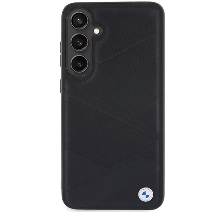 BMW BMHCS24M23RCGPK S24+ S926 black/black hardcase Signature Leather Crossing Lines Pattern