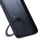 3mk Smoke Case Mag&amp;amp;Stand for Apple iPhone 16 pro max - black