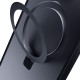 3mk Smoke Case Mag&amp;amp;Stand for Apple iPhone 16 pro max - black