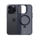 3mk Smoke Case Mag&amp;amp;Stand for Apple iPhone 16 pro max - black