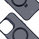 3mk Smoke Case Mag&amp;amp;Stand for Apple iPhone 16 pro max - black