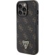 Guess GUHCP15XPG4GPK iPhone 15 Pro Max 6.7" black/black hardcase 4G Triangle Metal Logo