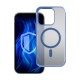 3mk Frosty MagCase Blue Case for Apple iPhone 16 Pro - Transparent