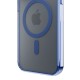 3mk Frosty MagCase Blue Case for Apple iPhone 16 Pro - Transparent