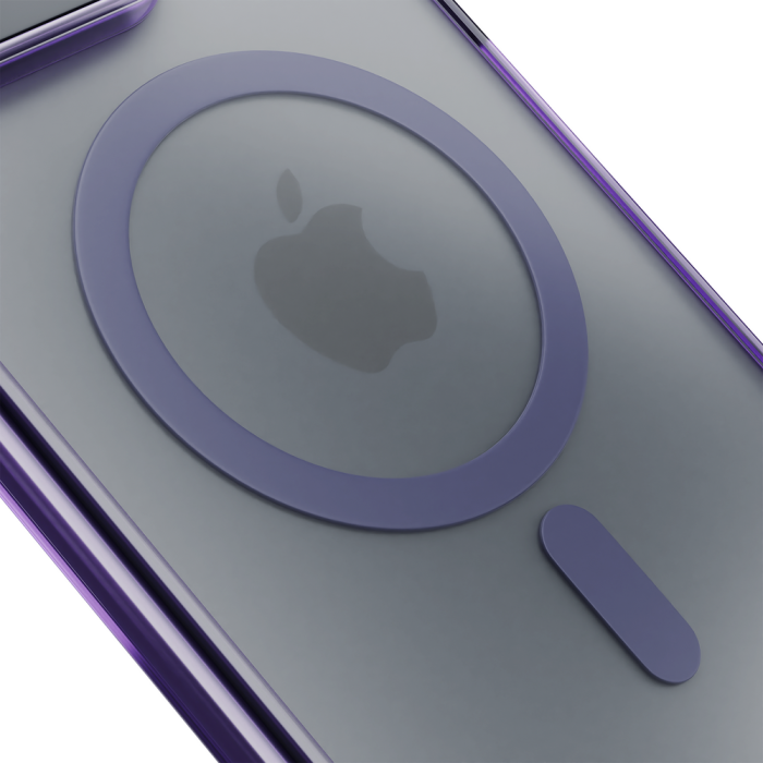 3mk Frosty MagCase Purple Case for Apple iPhone 15 Pro Max - purple