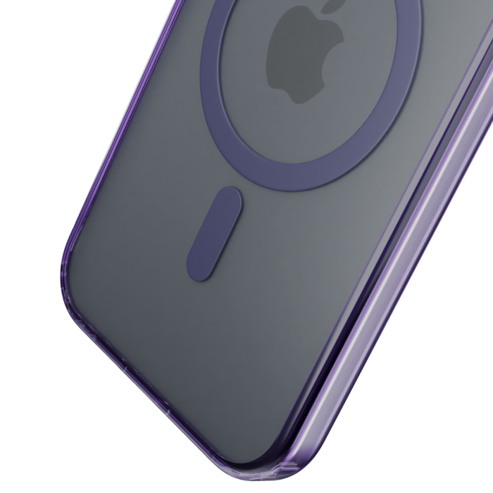 3mk Frosty MagCase Purple Case for Apple iPhone 15 Pro Max - purple