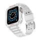 Protect Strap Band for Apple Watch 42/44/45mm Armored Case Strap - White