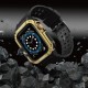 Protect Strap Band for Apple Watch 38/40/41mm Armored Case Strap - Black, Gold