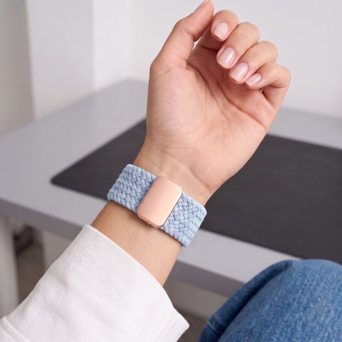 Tech-Protect Nylonmag Strap for Apple Watch 4 / 5 / 6 / 7 / 8 / 9 / SE (38 / 40 / 41 mm) - Blue