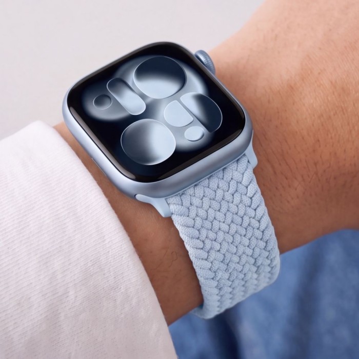 Tech-Protect Nylonmag Strap for Apple Watch 4 / 5 / 6 / 7 / 8 / 9 / SE (38 / 40 / 41 mm) - Blue
