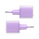 Acefast A53 PD 30W GaN USB-C charger with display - purple
