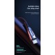 Joyroom Sharp Series S-M411 USB-A / micro USB 3A 2m Cable with Charging Indicator - Black