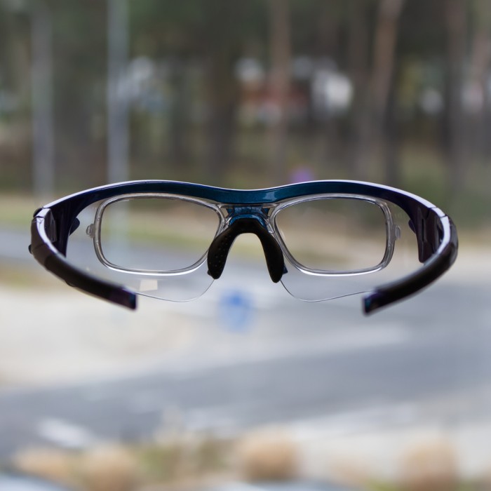 Rockbros 10069 UV400 Cycling Glasses - Blue
