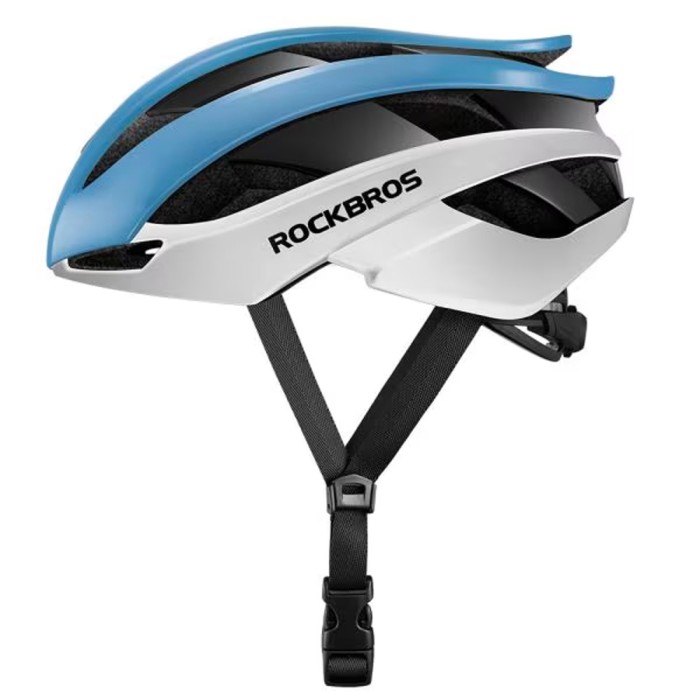 Rockbros bicycle helmet 10110004004 size M - blue and white