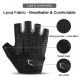 Rockbros S169BGR XXL cycling gloves with gel inserts - gray