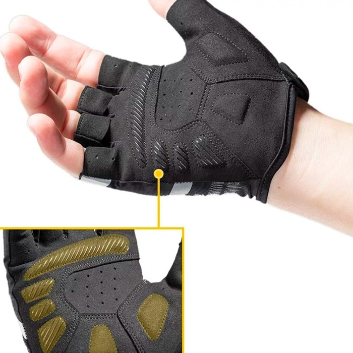 Rockbros S247 L cycling gloves - black