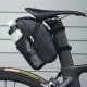 Rockbros C7-1 waterproof bicycle bag with saddle mounting 1.5l - black