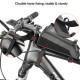 Rockbros 029-1BK bicycle bag for frame with phone cover - black
