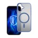 3mk Frosty MagCase Blue Case for Apple iPhone 16 Plus - Transparent