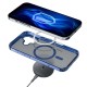 3mk Frosty MagCase Blue Case for Apple iPhone 16 Plus - Transparent