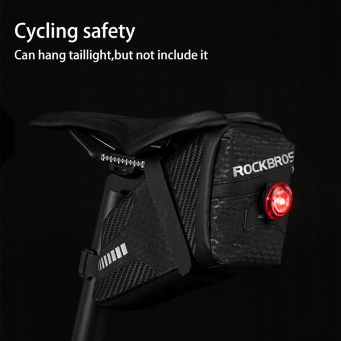 Rockbros C29-BK waterproof bicycle bag under the saddle - black