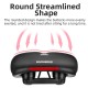 Rockbros AQ-6090R bicycle saddle - black and red