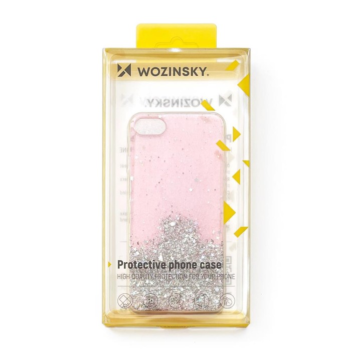 Wozinsky Star Glitter Shining Cover for Xiaomi Redmi K40 Pro+ / K40 Pro / K40 / Poco F3 transparent