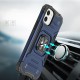 Wozinsky Ring Armor case for iPhone 14 Plus armored cover magnetic holder ring blue