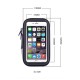 Bicycle waterproof motorcycle phone holder bag saddlebag for handlebar XL (max phone size: 165 mm x 80 mm) black (without handlebar mount)