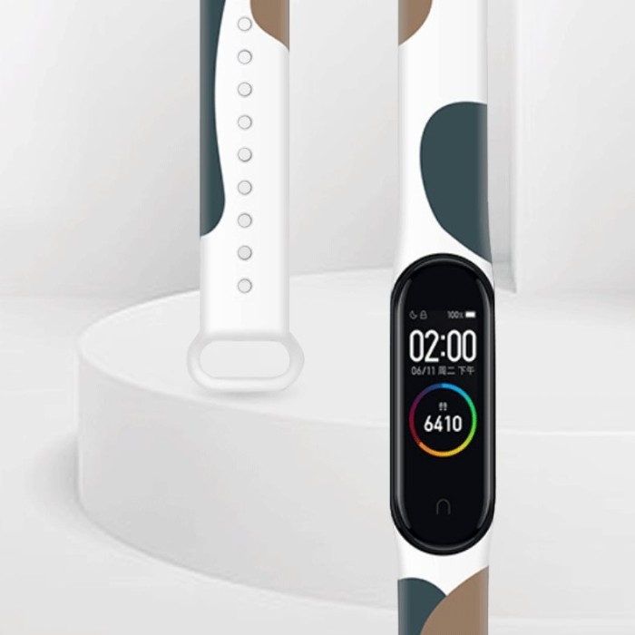 Strap Moro band for Xiaomi Mi Band 3 / 4 silicone strap watch bracelet pattern 13