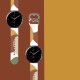 Strap Moro for Samsung Galaxy Watch 40 / 41 / 42 / 43 / 44 mm silicone bracelet watch band - pattern 4