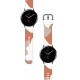 Strap Moro for Samsung Galaxy Watch 40 / 41 / 42 / 43 / 44 mm silicone bracelet watch band - pattern 5
