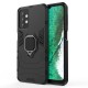 Ring Armor tough hybrid case cover + magnetic holder for Samsung Galaxy A13 5G black
