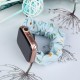 Fabric Apple Watch Band 42/44/45mm Strap Bracelet Elastic Band - Blue