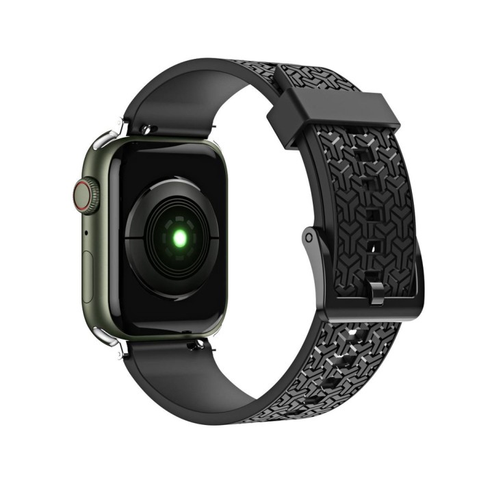 Watch Strap Y Watchband Bracelet for Apple Watch 42 / 44 / 45 mm - Black