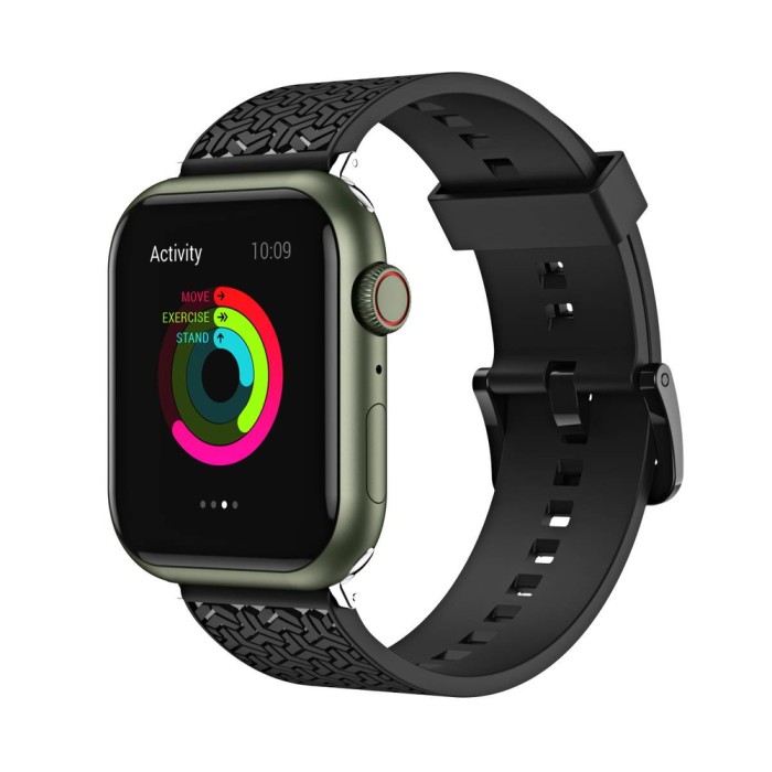 Watch Strap Y Watchband Bracelet for Apple Watch 42 / 44 / 45 mm - Black