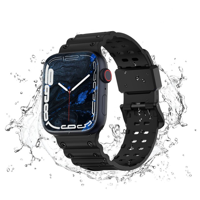 Strap Triple Protection for Apple Watch 38 / 40 / 41 mm bracelet strap - black