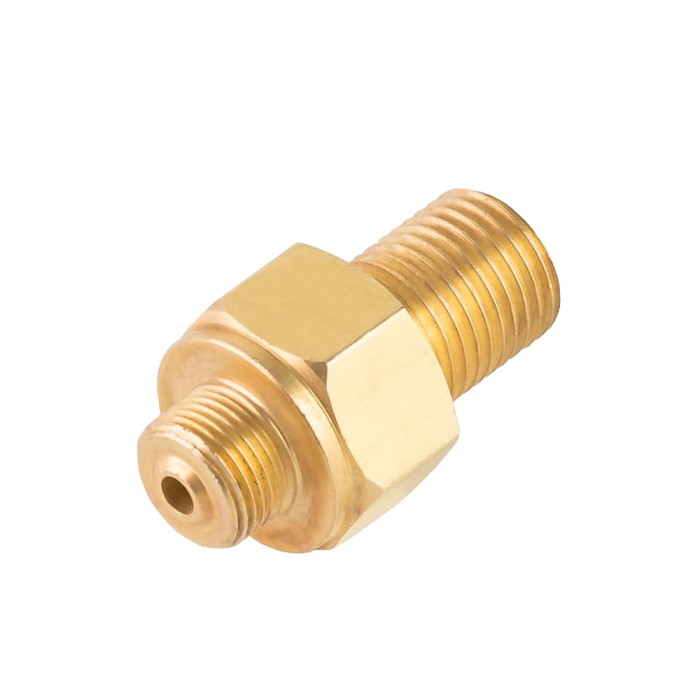 Reduction connection to a tourist gas cylinder G 3/8" L - 7/16" hose 1.5 m