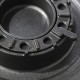 Grill grate for a gas camping stove with a CAST IRON burner function