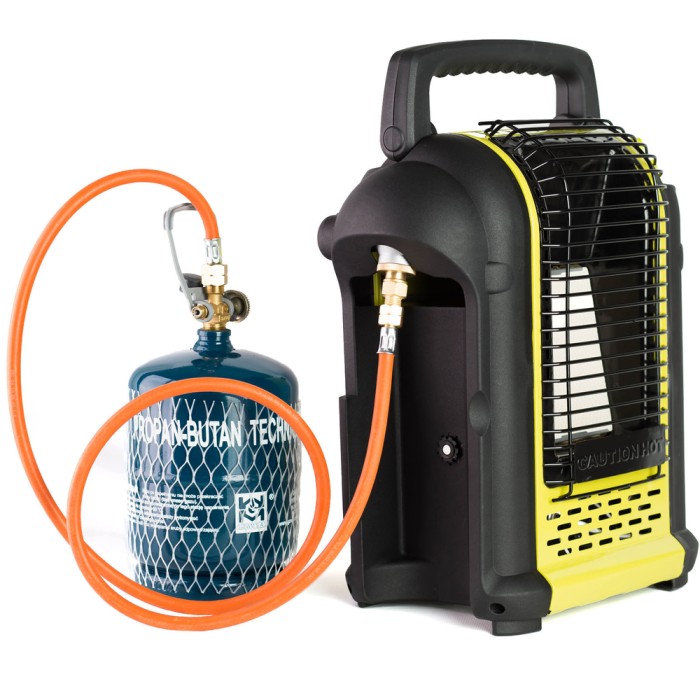 Gas tourist heater for gas cartridges OXYSTOP OLYMP 2kW