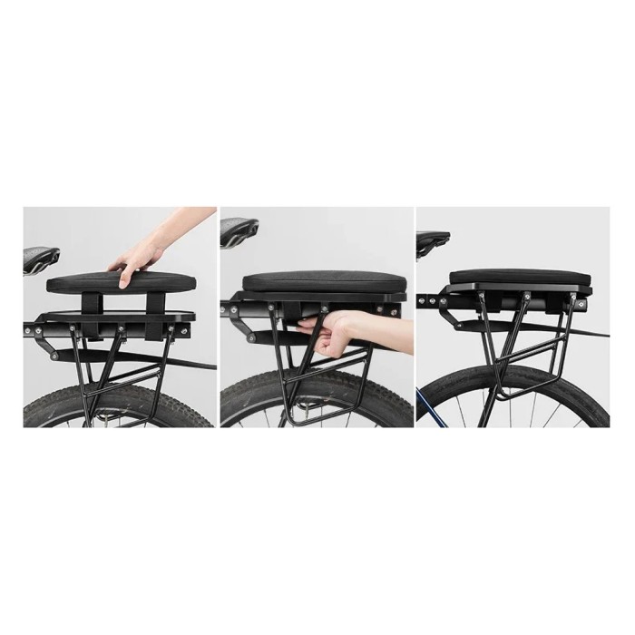 Rockbros 30140062001 bag for bicycle rack 5 l - black