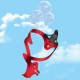 Rockbros 2017-11ARD Aluminum Bike Bottle Holder - Red