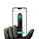 Rockbros 16110006003 shock-absorbing cycling gloves size L - green and black