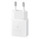 Samsung EP-T1510XWEGEU USB-C 15W PD AFC wall charger + USB-C cable - white